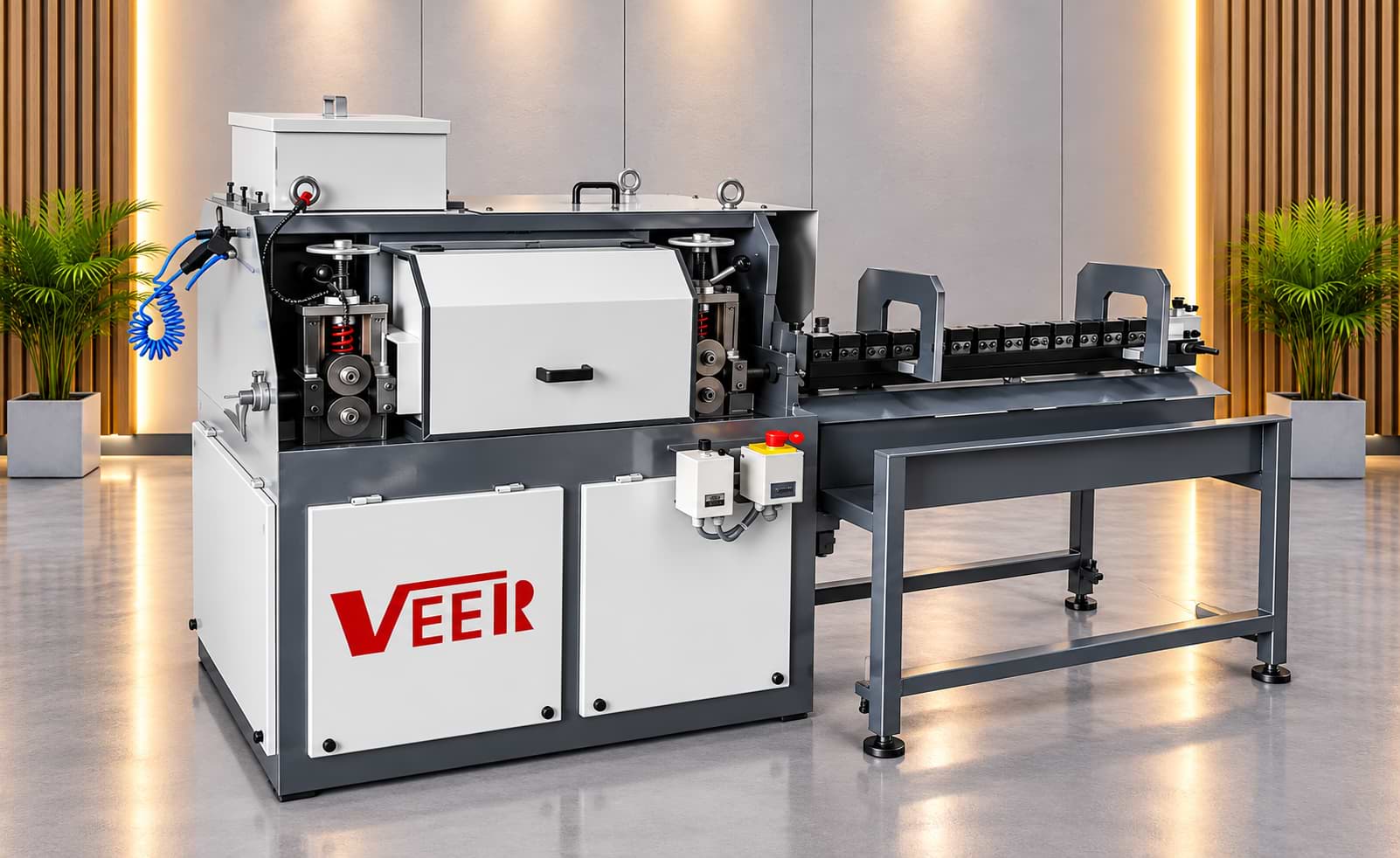 Super 500 Eco Plain Wire Straightening Machine