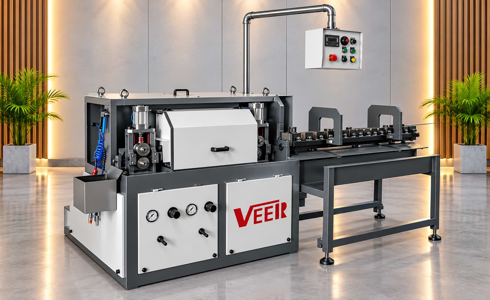 Super 500 Plain Wire Straightening Machine
