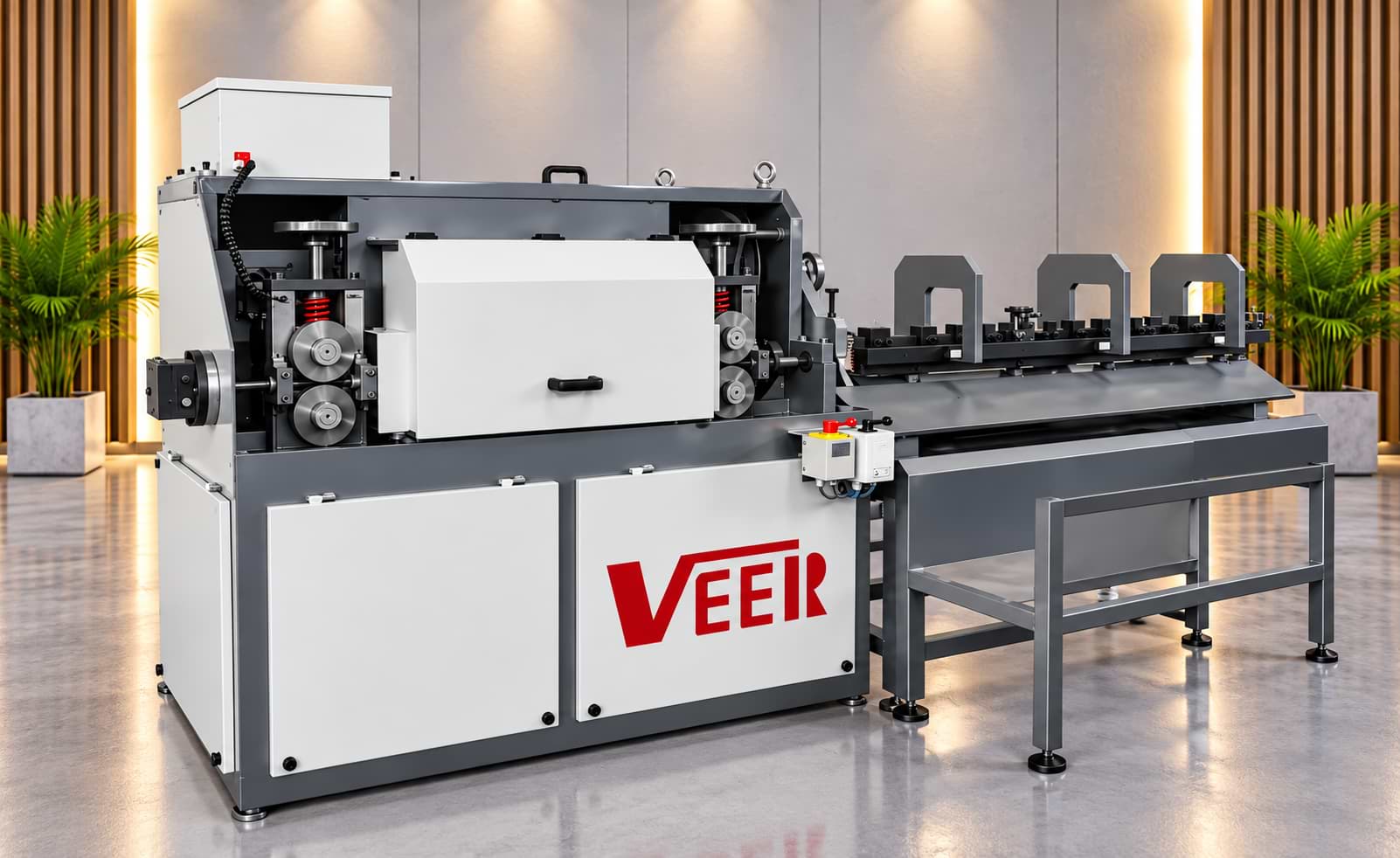 Super 700 Eco Plain Wire Straightening Machine
