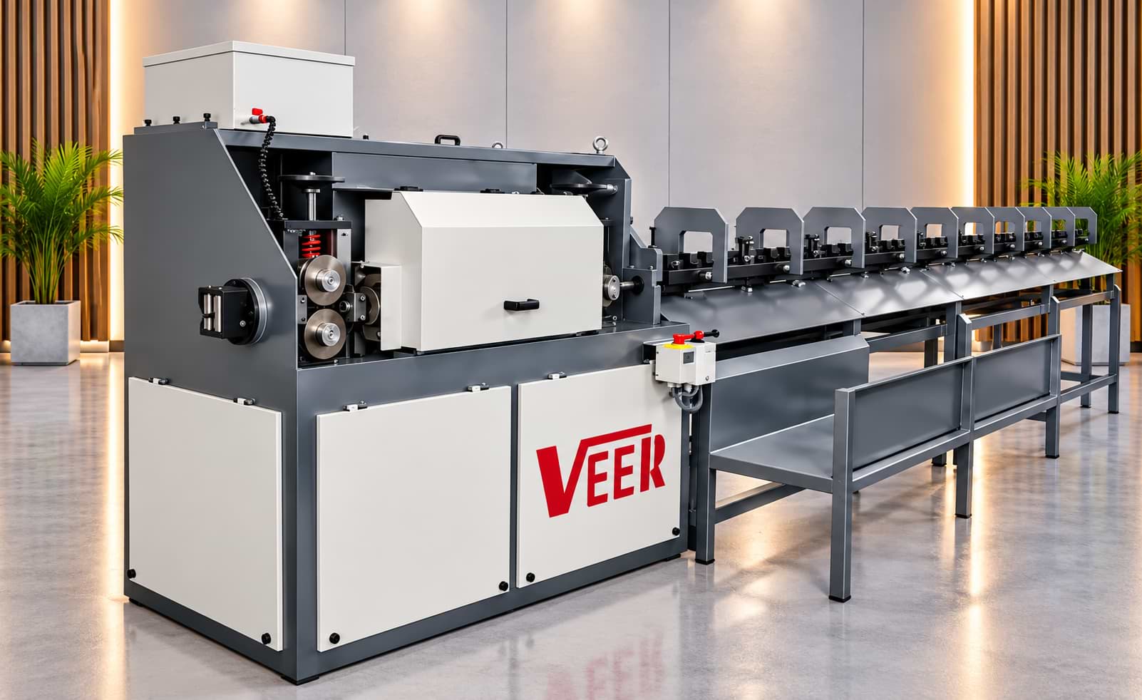 Super 1000 Eco Plain Wire Straightening Machine
